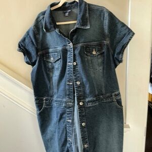 Venezia denim dress in 3X!